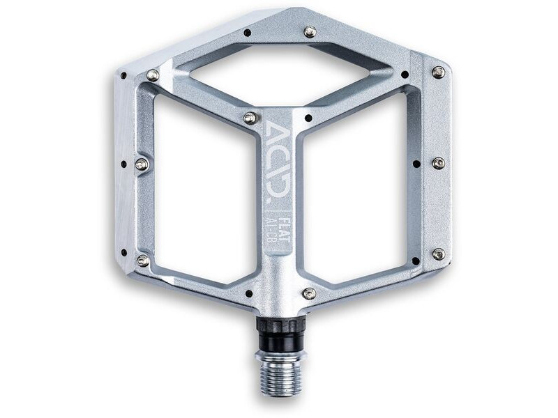 Cube Accessories Pedals Flat A1-cb silver click to zoom image