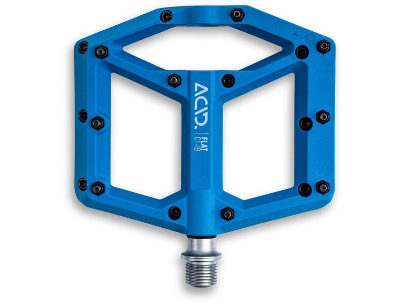 Cube Accessories Pedals Flat C1-ib blue click to zoom image