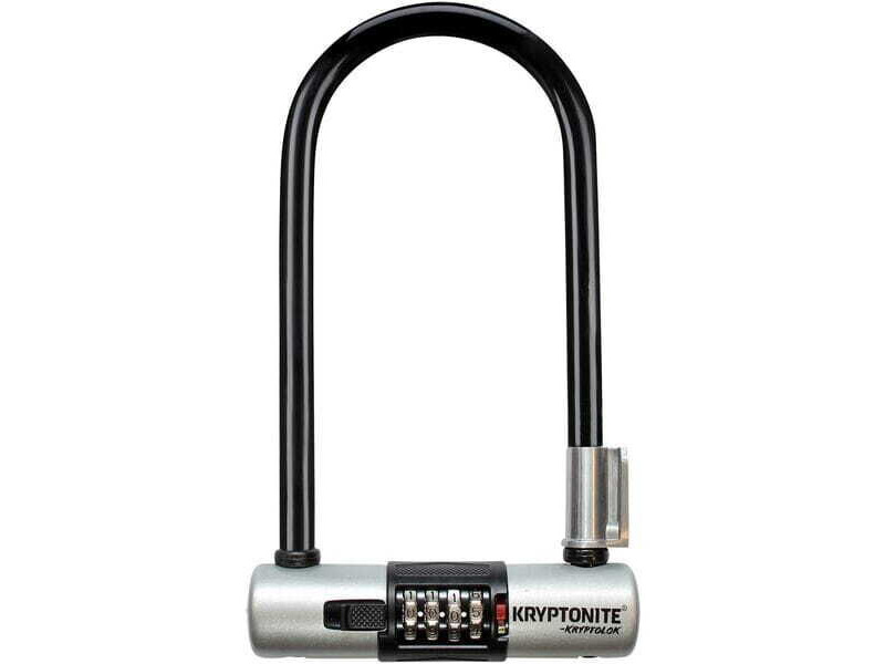Kryptonite Kryptolok Combo Standard U-Lock with bracket Sold Secure Gold click to zoom image