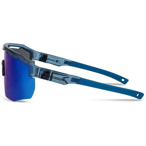 Madison Eyewear Cipher Glasses - 3 pack - crystal gloss blue / blue mirror / amber & clear lens click to zoom image