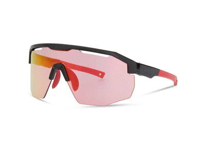 Madison Eyewear Cipher Glasses - gloss black / pink rose mirror
