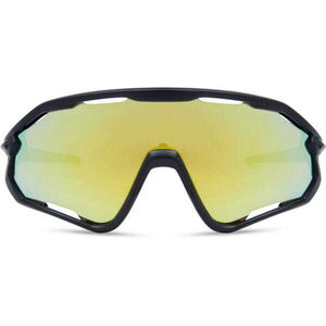 Madison Eyewear Code Breaker II Sunglasses - 3 pack - matt black / bronz mirror / amb / clr lens click to zoom image
