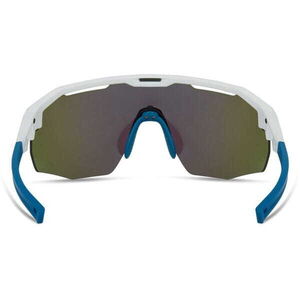 Madison Eyewear Cipher Glasses - matt white / green mirror click to zoom image