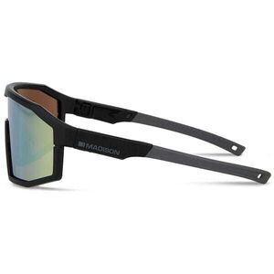 Madison Eyewear Enigma Glasses - 3 pack - matt black / bronze mirror / amber & clear lens click to zoom image