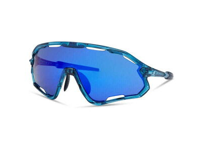 Madison Eyewear Code BreakerII Sunglasses - 3 pack - crystal gloss blue / blue mirr / amb / clr