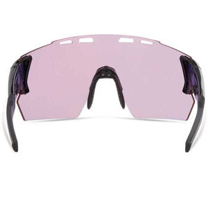 Madison Eyewear Stealth Glasses - 3 pack - gloss black / pink rose mirror / amber & clear lens click to zoom image