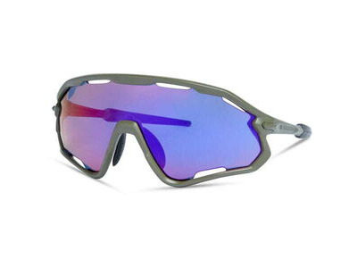 Madison Eyewear Code Breaker II Sunglasses - midnight green / purple mirror