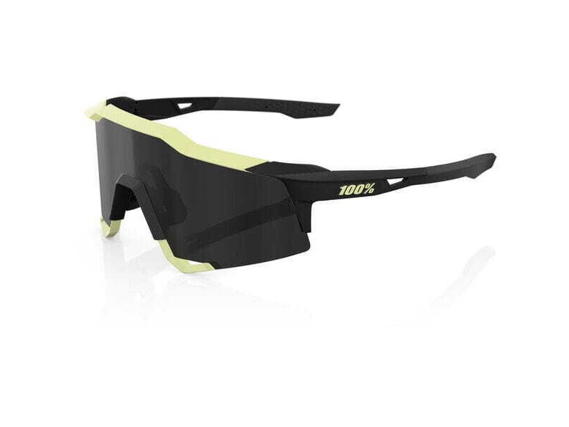 100% Glasses Speedcraft - Soft Tact Glow - Black Mirror Lens click to zoom image