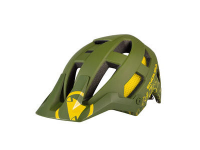 Endura SingleTrack Helmet OliveGreen