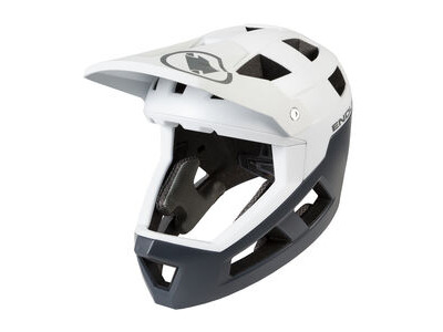 Endura SingleTrack Full Face Helmet White