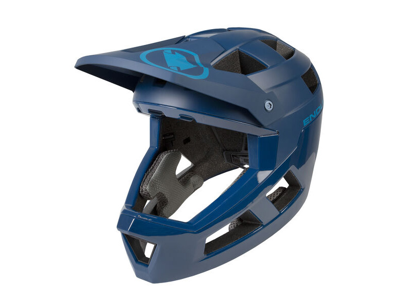 Endura SingleTrack Full Face Helmet Blueberry click to zoom image