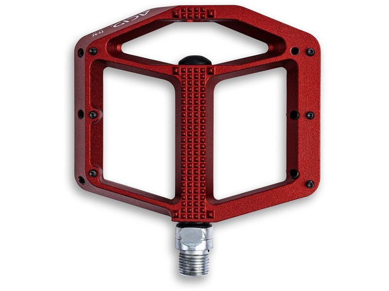 Cube Accessories Pedals Flat A3-zp red click to zoom image