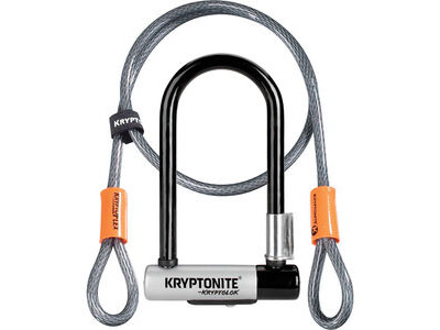 Kryptonite Kryptolok Mini-7 w/ Flex Cable & Flexframe Bracket