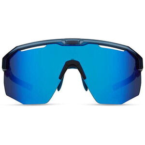 Madison Eyewear Cipher Glasses - 3 pack - crystal gloss blue / blue mirror / amber & clear lens click to zoom image