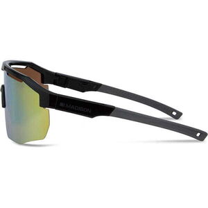 Madison Eyewear Cipher Glasses - 3 pack - gloss black / bronze mirror / amber & clear lens click to zoom image