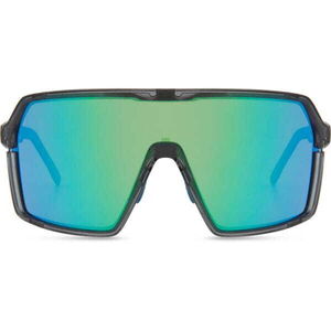 Madison Eyewear Crypto Glasses - crystal gloss smoke / green mirror click to zoom image