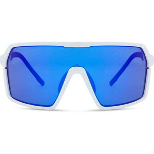 Madison Eyewear Crypto Sunglasses - 3 pack - gloss white / blue mirror / amber & clear lens click to zoom image