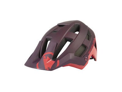 Endura SingleTrack Helmet Pomegranate