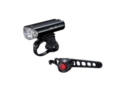 Cateye El-160 / Orb Bike Light Set: